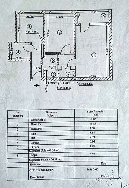 Jean Steriadi, 5 minute metrou 1 Decembrie 1918, bloc reabilitat